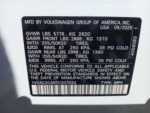 New 2026 Volkswagen Atlas Cross Sport SEL R-Line AWD/4WD image 29