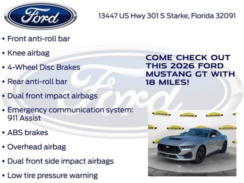 New 2026 Ford Mustang GT RWD image 25