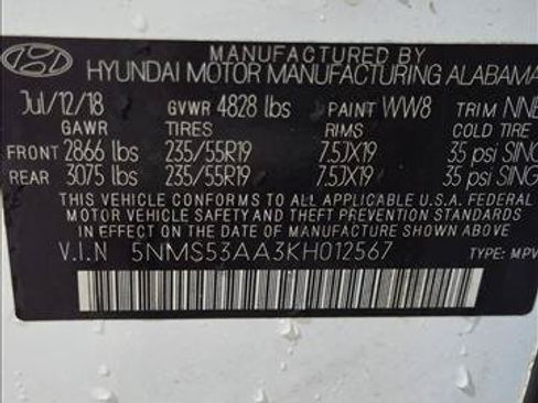 Used 2019 Hyundai Santa Fe Limited FWD image 21