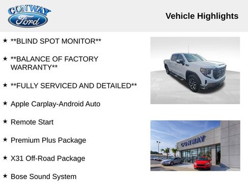 Used 2022 GMC Sierra 1500 SLT w/ SLT Premium Plus Package image 8