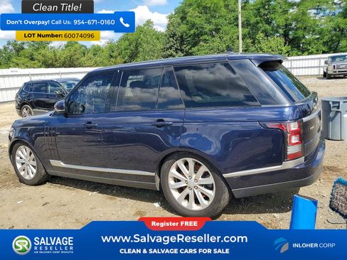 Used 2016 Land Rover Range Rover HSE AWD/4WD image 3