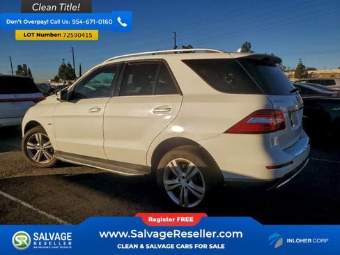 Used 2012 Mercedes-Benz ML 350 4dr Sport image 3
