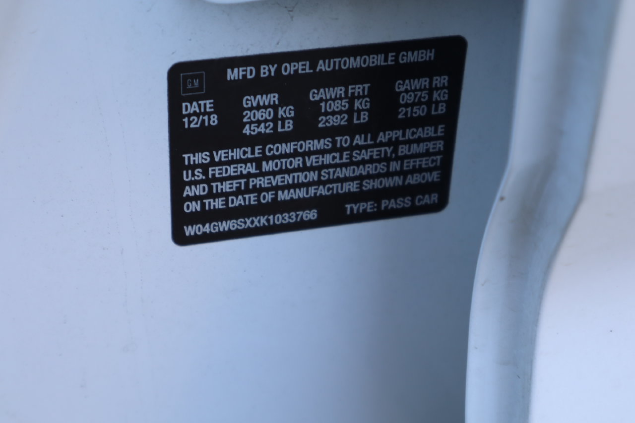 Used 2019 Buick Regal Avenir w/ Driver Confidence Package II FWD image 28