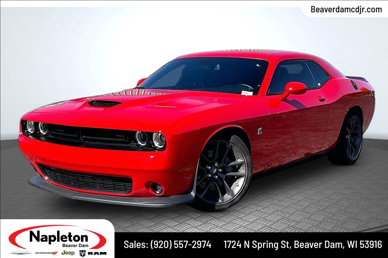 Used 2022 Dodge Challenger R/T Scat Pack w/ Driver Convenience Group RWD image 1