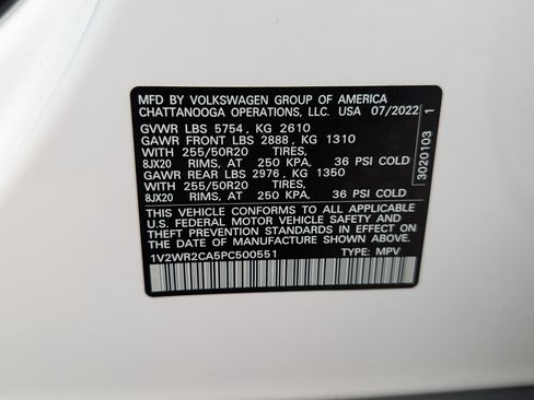 Used 2023 Volkswagen Atlas SE FWD image 37