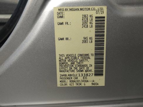 Used 2020 Nissan Altima 2.5 S FWD image 33