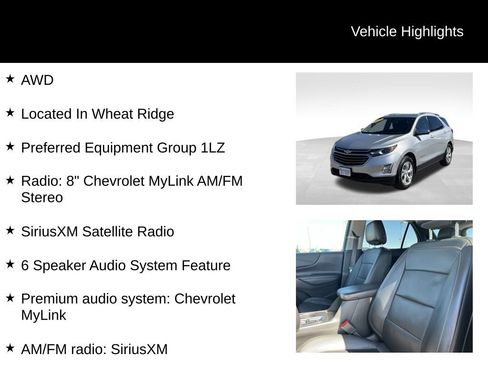 Used 2018 Chevrolet Equinox Premier AWD/4WD image 10