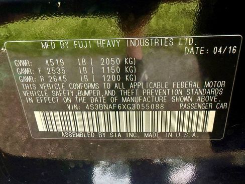 Used 2016 Subaru Legacy 2.5i Premium AWD/4WD image 48