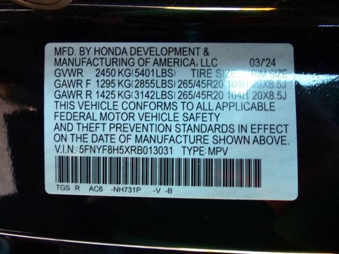 Used 2024 Honda Passport EX-L image 25