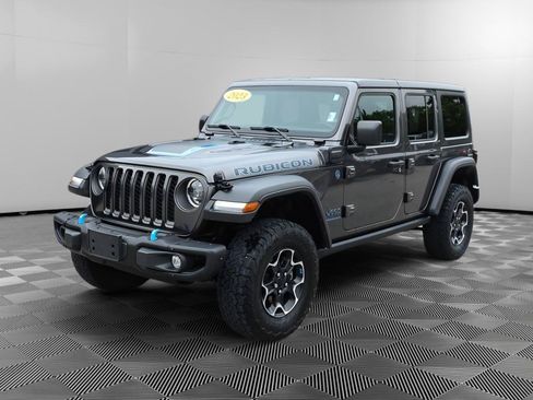 Used 2023 Jeep Wrangler Unlimited Rubicon 4xe w/ Steel Bumper Group AWD/4WD image 2