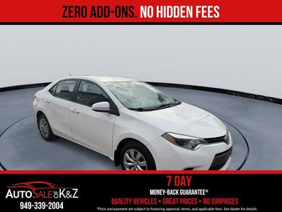 Used 2015 Toyota Corolla LE w/ Body Protection Package #3