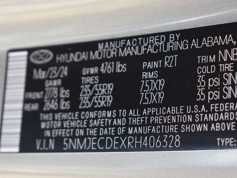 Used 2024 Hyundai Tucson Limited AWD/4WD image 15