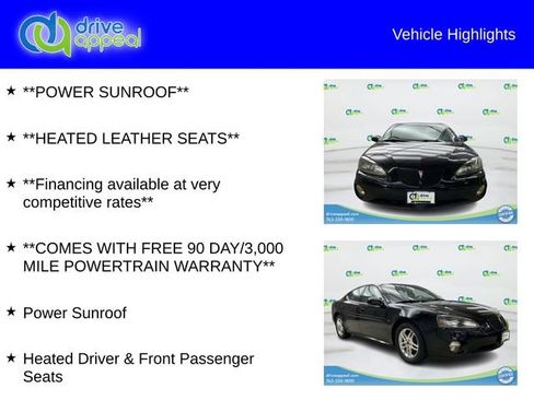 Used 2006 Pontiac Grand Prix GT w/ Sun And Sound Package FWD image 6