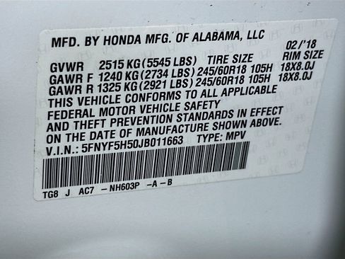 Used 2018 Honda Pilot EX-L image 39