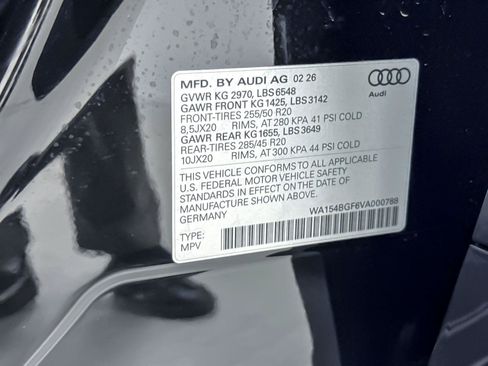 New 2027 Audi Q6 e-tron Premium Plus AWD/4WD image 28