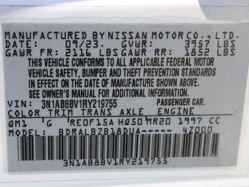 Used 2024 Nissan Sentra S FWD image 8