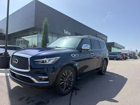 Used 2023 INFINITI QX80 Sensory w/ Cargo Package AWD/4WD image 1