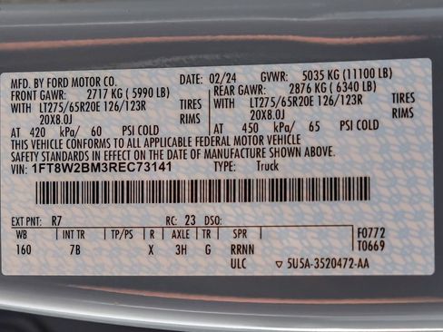 Used 2024 Ford F250 Platinum AWD/4WD image 70