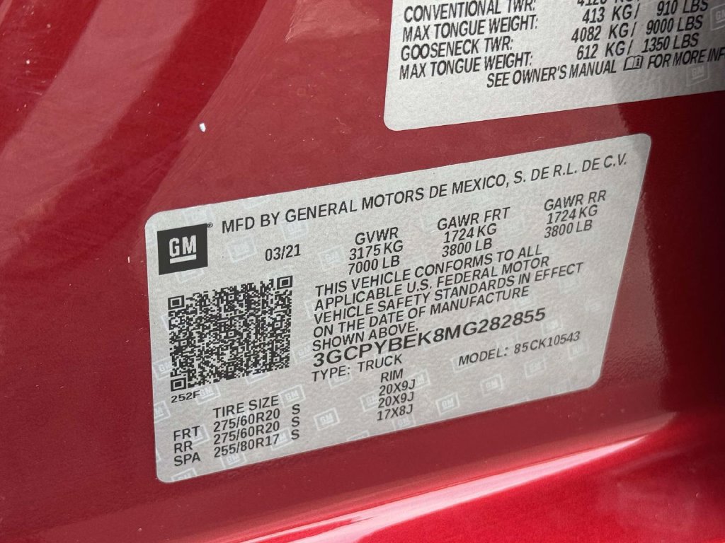 Used 2021 Chevrolet Silverado 1500 Custom AWD/4WD image 30