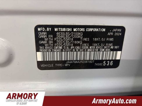 Used 2024 Mitsubishi Eclipse Cross SE image 42