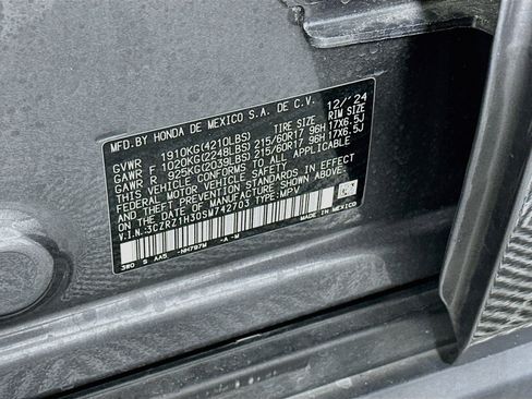 Used 2025 Honda HR-V LX image 12