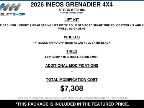 Used 2025 INEOS Grenadier AWD/4WD image 2