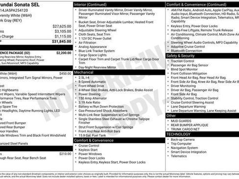 Certified 2023 Hyundai Sonata SEL w/ Convenience Package image 34