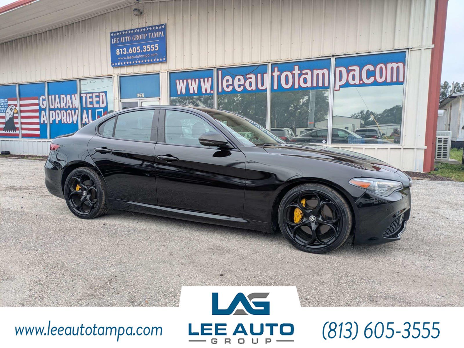 Used 2019 Alfa Romeo Giulia Ti Sport w/ Quick Order Package 22U Sport RWD image 1