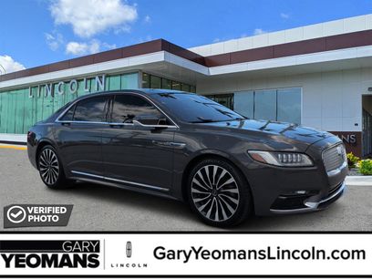 Used 2019 Lincoln Continental Black Label