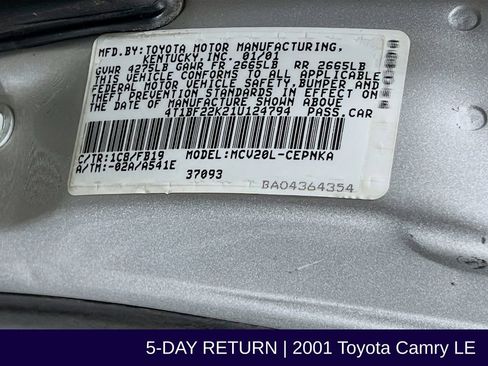 Used 2001 Toyota Camry V6 image 32