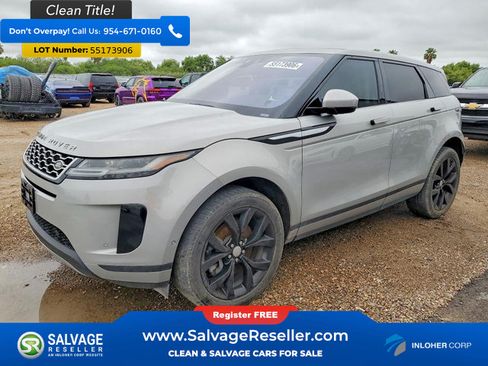 Used 2020 Land Rover Range Rover Evoque SE AWD/4WD image 1