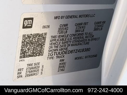 New 2026 GMC Sierra 1500 SLT AWD/4WD image 24