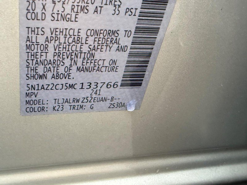 Used 2021 Nissan Murano SL w/ SL Moonroof Package FWD image 26