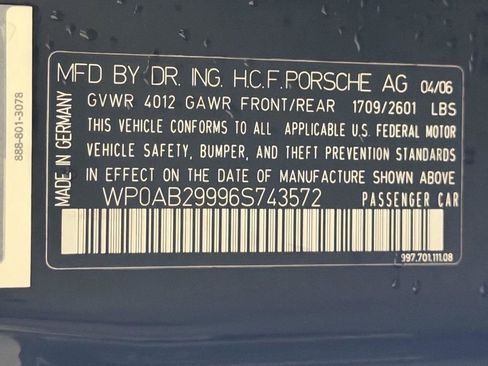 Used 2006 Porsche 911 Carrera S RWD image 25