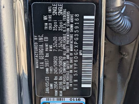 Used 2023 Kia Telluride S w/ S Sunroof Package image 33