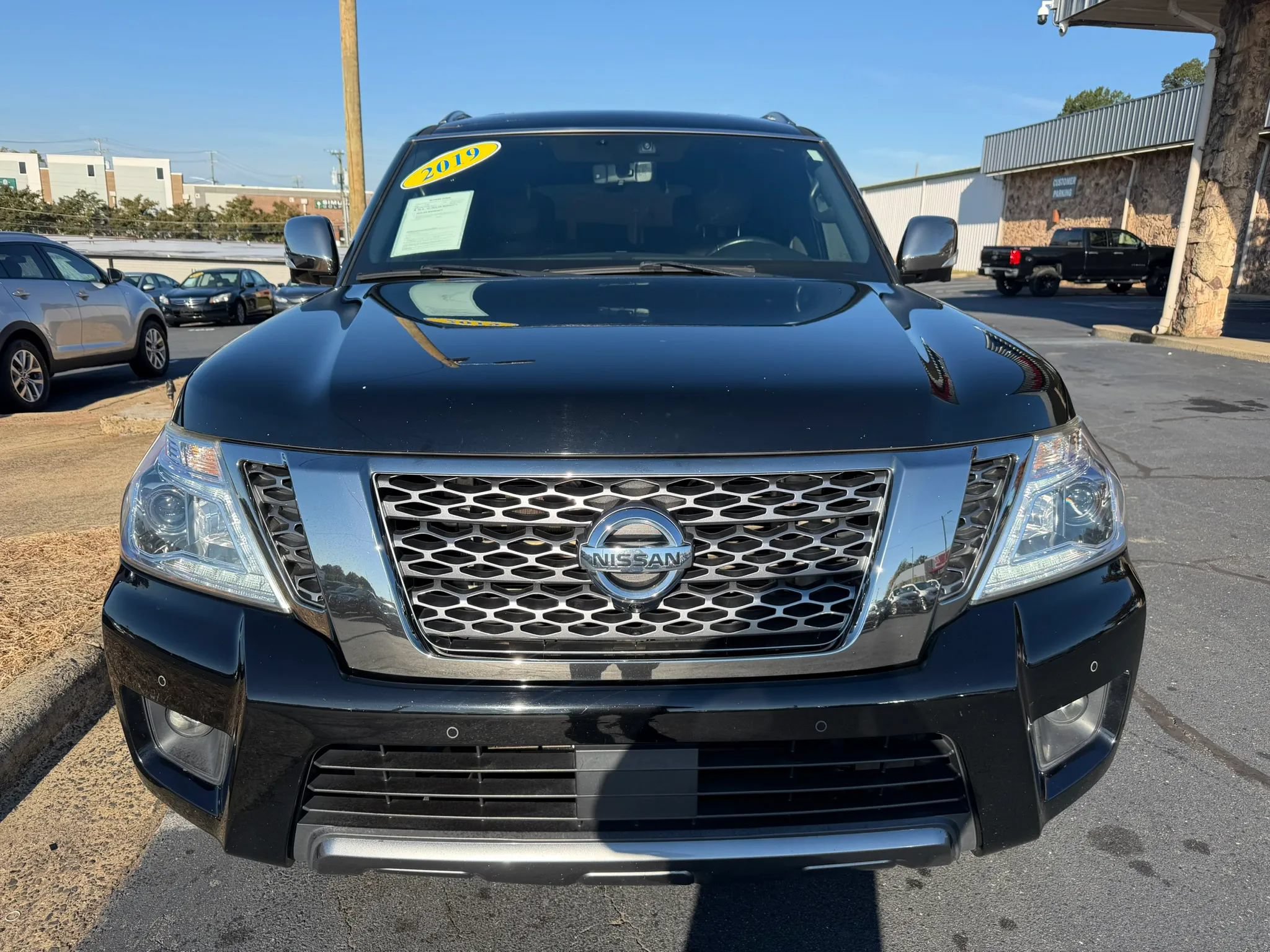 Used 2019 Nissan Armada Platinum w/ Captain's Chairs Package AWD/4WD image 2