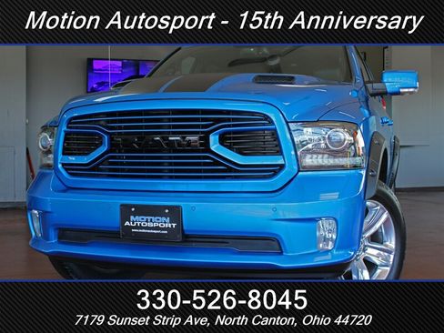 Used 2018 RAM 1500 Sport w/ Hydro Blue Sport Package AWD/4WD image 58