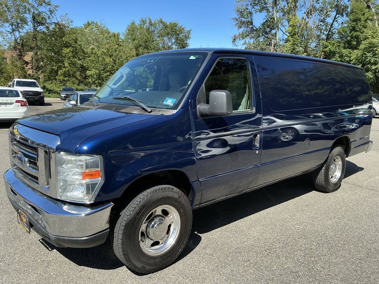 Used 2013 Ford E-350 and Econoline 350 Extended Super Duty w/ Commercial Cargo Van Pkg RWD image 1