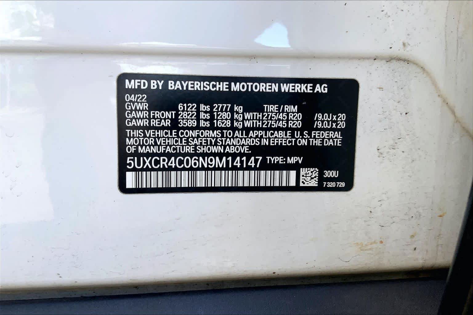 Used 2022 BMW X5 sDrive40i w/ Premium Package RWD image 20