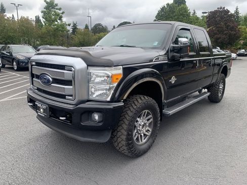 Used 2014 Ford F350 Platinum AWD/4WD image 3