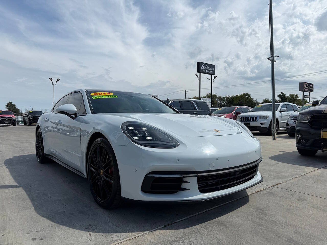 Used 2018 Porsche Panamera 4 AWD/4WD image 4