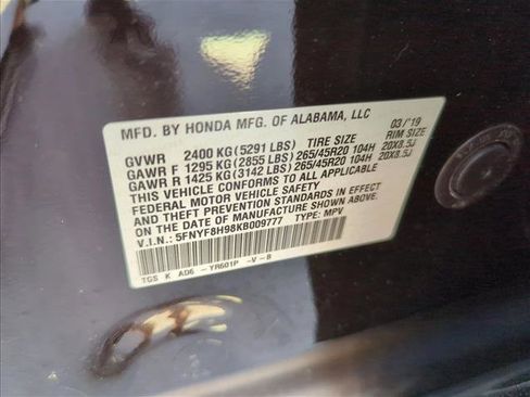 Used 2019 Honda Passport Touring image 28