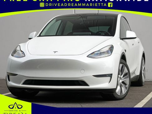 Used 2023 Tesla Model Y Long Range AWD/4WD image 1