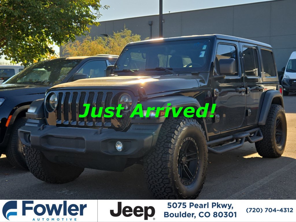 Used 2023 Jeep Wrangler Unlimited Sport AWD/4WD image 1