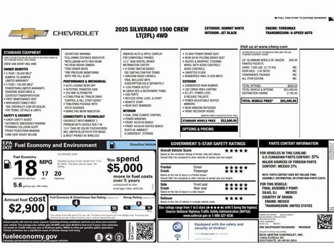 Used 2025 Chevrolet Silverado 1500 LT image 2