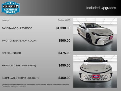 Used 2025 Toyota Camry XSE FWD image 3