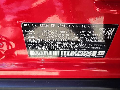 Certified 2024 Honda HR-V Sport image 14