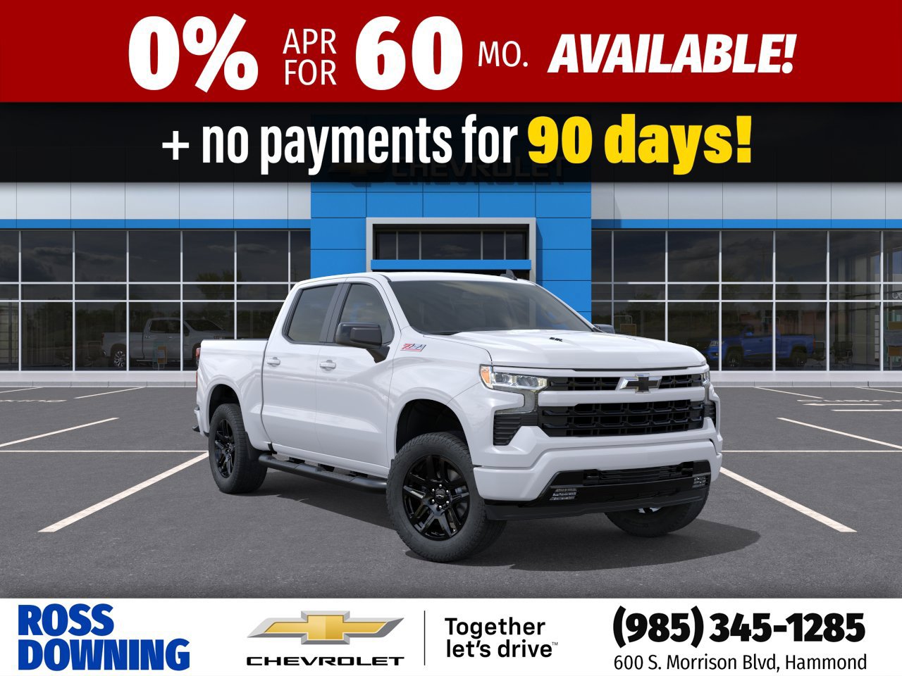 New 2026 Chevrolet Silverado 1500 RST w/ All Star Edition Plus AWD/4WD image 1