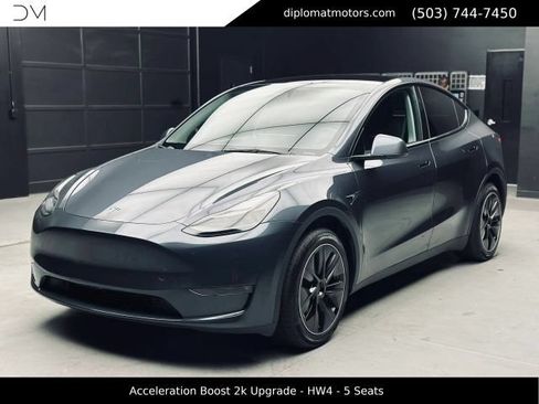 Used 2023 Tesla Model Y Long Range AWD/4WD image 1