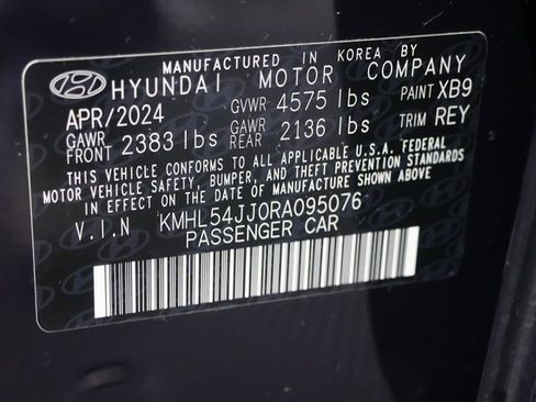 Certified 2024 Hyundai Sonata Limited image 30